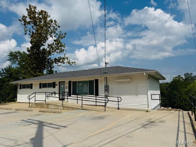 Location Location Location!!! If you’re looking for high visibility and convenient access for your commercial space this is it.  The possibilities for this property are endless….2 levels of accessible space with 16 parking spaces.