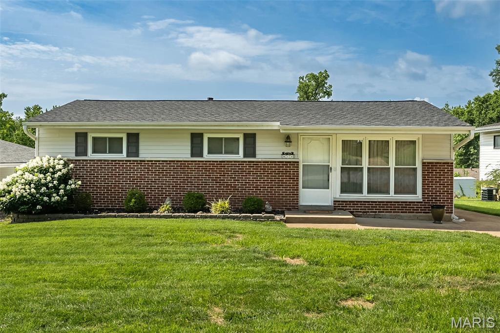 Welcome home to this lovingly maintained 3-bedroom ranch offering timeless charm, quality maintenance and an unbeatable location. The vaulted ceiling and built in bookcase add character and warmth, while the sunroom provides the perfect place to relax and enjoy the beautiful backyard view. The kitchen has an abundance of cabinetry. Major updates in the last year include a new roof and new siding offering peace of mind for years to come. Original hardwood flooring lies beneath the carpet ready to be restored. Outside is a great space, w/a patio, BBQ deck off the sunroom and fenced yard. This home is meticulous, and it shows. Located in the award-winning Lindbergh School District. A neighborhood park is in walking distance and close to Grant’s trail for biking/walking. This is a rare opportunity to make this cherished home your own.