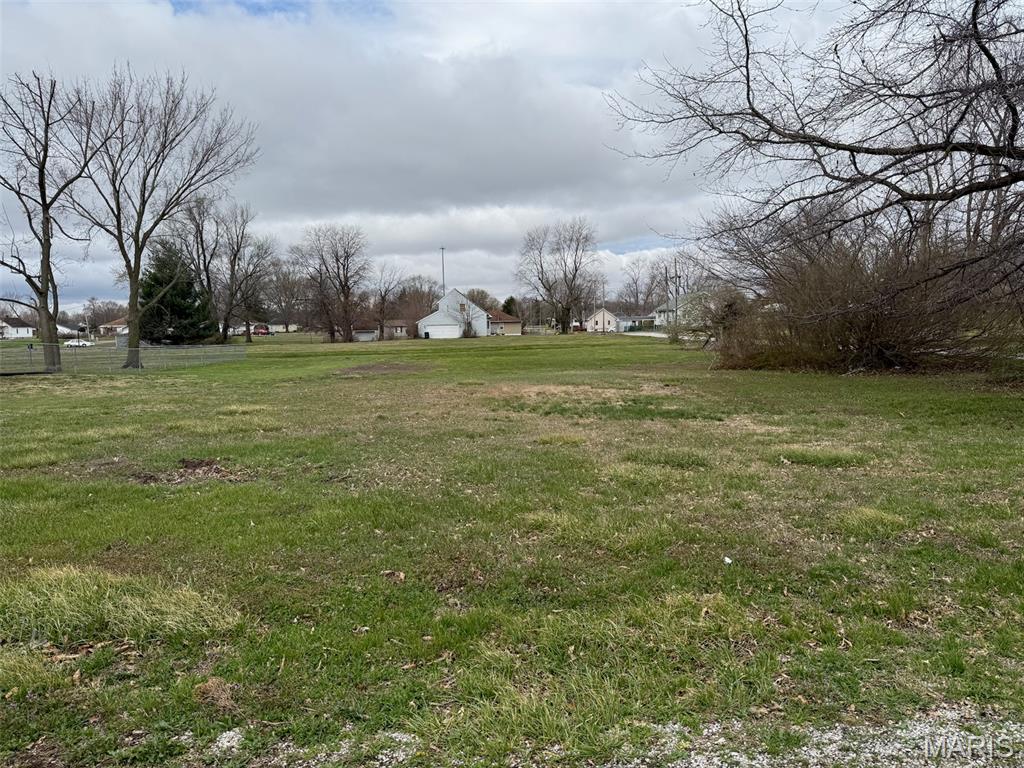 Nice size corner lot!  This level lot is almost half an acre and would make a great building site.