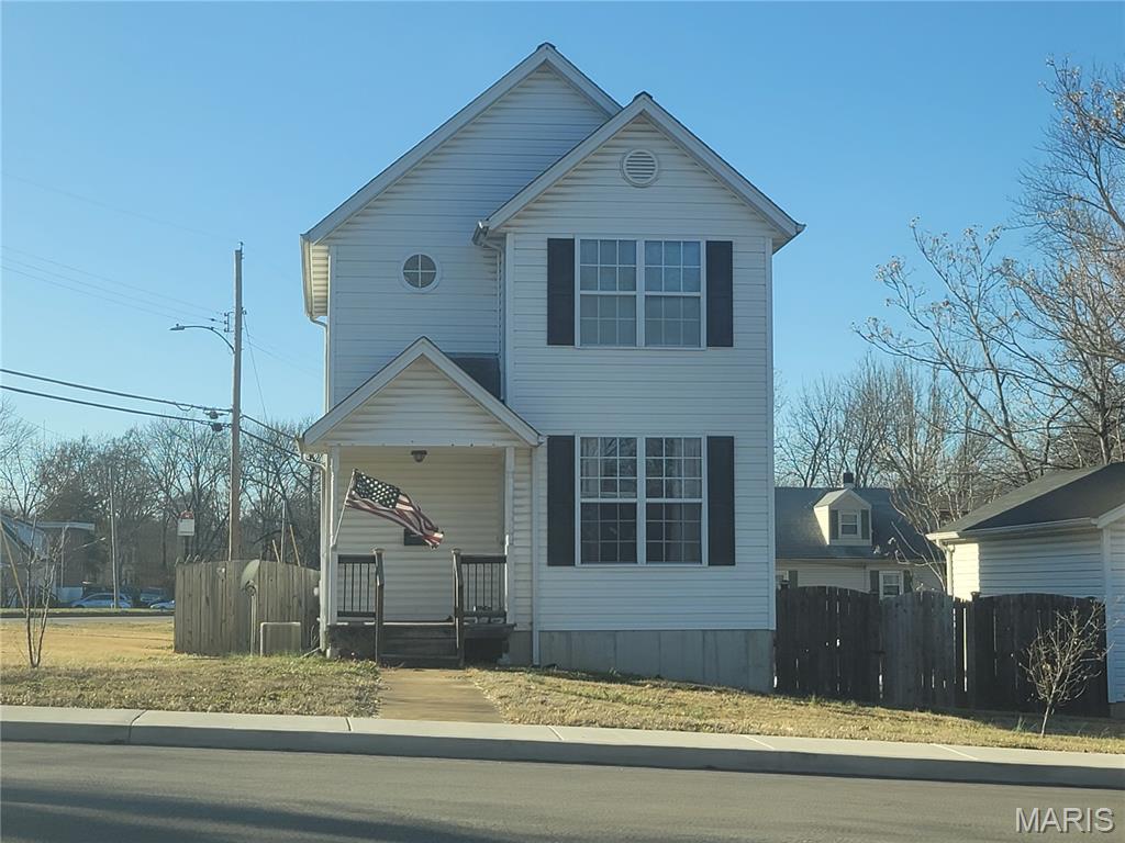 This spacious home sits on a large corner lot. The level, fenced backyard features a deck and patio. Inside, you'll find hardwood flooring throughout, newer windows, and abundant natural light. The kitchen opens to the family room and separate dining area. The upper level offers three generously sized bedrooms, while the finished lower level adds a fourth bedroom, full bath, and a versatile recreation room perfect for a family room, home office, or hobby space. Property is being sold as-is. This property may qualify for Seller Financing (Vendee). If property was built prior to 1978, Lead Based Paint Potentially Exists