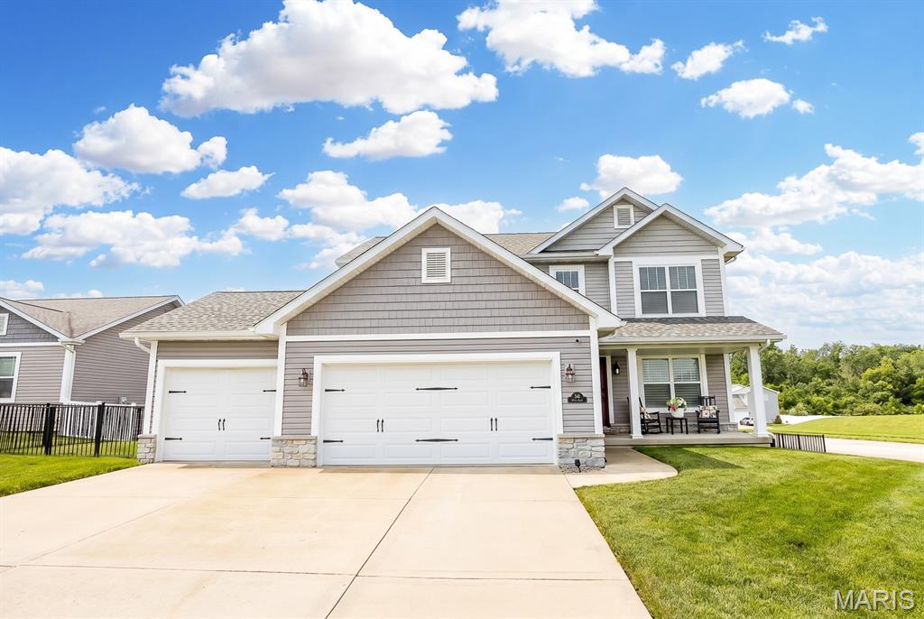 Welcome Home to the highly sought after Windsor Creek! This beautifully updated 5-bedroom, 3.5-bath home offers over 3,000 square feet of finished living space and is truly move-in ready. The  floor plan features luxury vinyl plank flooring, updated lighting, a spacious family room with fireplace, main-floor office, and a large kitchen with center island, pantry, and generous dining area.

Upstairs you’ll find four spacious bedrooms, including a private primary suite, while the professionally finished basement adds an additional living space complete with a fifth bedroom, full bath, and flexible recreation area.

Major updates provide peace of mind, including a new roof (2026), new siding (2026), new countertops (2026), finished basement (2025), new carpet (2025), updated lighting, and new window screens (2025). Enjoy outdoor entertaining on the deck overlooking the spacious backyard.

Conveniently located near Scott Air Force Base, shopping, dining, parks, and top-rated O’Fallon schools, this exceptional Windsor Creek home combines space, style, and modern updates in one incredible package. 


 Schedule your private showing today! Property is agent owned.