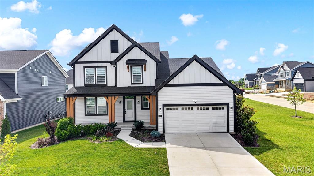 Built in 2023 by Fisher Homes, this beautifully maintained 1.5-story home offers 2,452 square feet of thoughtfully designed living space on a desirable corner lot with an east-facing front elevation in highly desired Inverness Subdivision. Featuring 3 bedrooms and 2 bathrooms, this home showcases numerous builder upgrades, including additional windows that fill the home with abundant natural light. The spacious kitchen is a standout feature with quartz countertops, very large island, stainless steel appliances, a gas range, and ample cabinet and prep space. The open-concept floor plan creates an inviting atmosphere for both everyday living and entertaining. The primary suite provides a comfortable retreat, while the unfinished basement with a bathroom rough-in offers endless possibilities for future expansion. Outside, enjoy the level yard with plenty of space for recreation, pets, or outdoor gatherings. Utilize the incredible patio size for evening gatherings or weekend barbeques. To make your move even easier, the washer, dryer, and refrigerator are all available for purchase. This nearly new home combines modern finishes, quality construction, and exceptional value in one move-in-ready package. Rentspree will process application, tenant will have a $49.99 non refundable application See link attached    
fee,https://apply.link/gZUZu6g