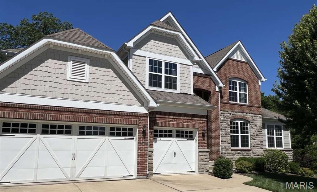 Exceptional Executive-Style Home in The Estates at Town & Country Crossing
This beautifully maintained 4-bedroom home showcases an open-concept floor plan designed for both comfortable living and elegant entertaining. Located in the highly desirable Estates at Town & Country Crossing, residents enjoy the convenience of walking to nearby shopping, dining, and everyday amenities.
Situated within the award-winning Parkway West School District, this premier location is just 15 miles from downtown St. Louis and less than five miles from three city parks featuring walking trails, playgrounds, picnic pavilions, and athletic fields.
Designed with versatility and functionality in mind, this executive residence offers two spacious living room areas, a loft, and two dedicated home offices—providing ample space for work, relaxation, and busy household life.
Meticulously maintained and truly move-in ready, the home features custom millwork throughout, see through fireplace, floor to ceiling windows, Hearth room, Mud room with built in storage , Master Sitting room, generous walk-in closets, first-floor laundry, granite countertops, sprinkler system, and numerous additional upgrades. The private, beautifully landscaped backyard is part of the 0.61 total acres and includes a stamped concrete patio, creating the perfect setting for outdoor entertaining and enjoyment.
A rare opportunity to own a stunning home in one of the area's most sought-after communities.