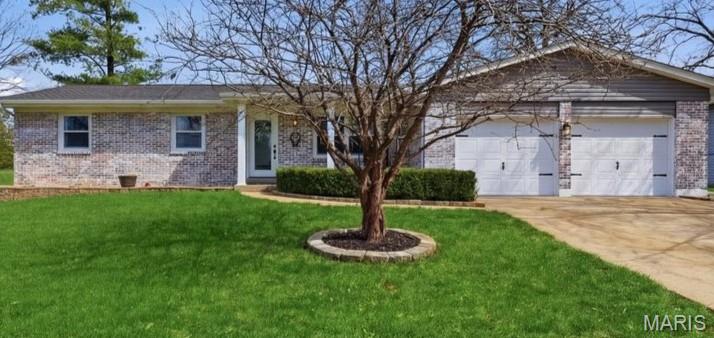 Discover the inviting charm of 414 Westbrook DR, OFALLON MO, a single-family move in ready residence with NO HOA! This ranch-style home has several updates within the past few years including a new roof, windows, exterior doors, HVAC and more (See seller disclosures and additional addendum). With three bedrooms, two bathrooms, a dining room, multi purpose area and partially finished basement this home provides comfortable accommodations. The family room has plenty of natural lighting with patio doors that take you out to the fenced yard ideal for relaxing or entertaining. The fire pit invites cozy evenings, while the dedicated outdoor dining area with pergola is perfect for meals and relaxation. The attached 2 car garage has additional storage with a driveway that allows parking for 4 additional cars. Don't miss the partially finished basement that provides 753 square feet of space with a living/play area, a workout area, bar and pool table! (Bar is included in the home and the Pool Table can stay as well!)  Appliances including refrigerator, current washer and dryer can stay with the home. Envision your next chapter in this wonderful home; schedule your private viewing today!

Buyers are encouraged to verify measurements as they were not taken by someone licensed to measure in that area.
School district lines can also be redrawn so advise buyers to confirm in case districts adjust lines.