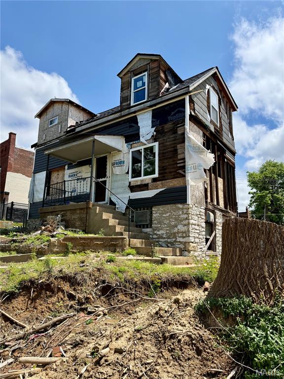Investor special in the heart of the Carondelet area! Located at 5322 Michigan Ave, this property offers a great opportunity for redevelopment, complete renovation, or possible tear down. Home is in distressed condition and will require a full rebuild. DO NOT ENTER THE PROPERTY under any circumstances. Exterior viewing only. Property being sold as-is, seller to make no repairs, inspections, or warranties. Convenient location near parks, shopping, restaurants, and major highways. INTERIOR ACCESS IS PROHIBITED. NO UTILITIES. Property is being sold AS-IS and contains potentially dangerous conditions. Structural integrity is unknown. Listing broker and seller make no representations regarding safety. All parties must exercise extreme caution.