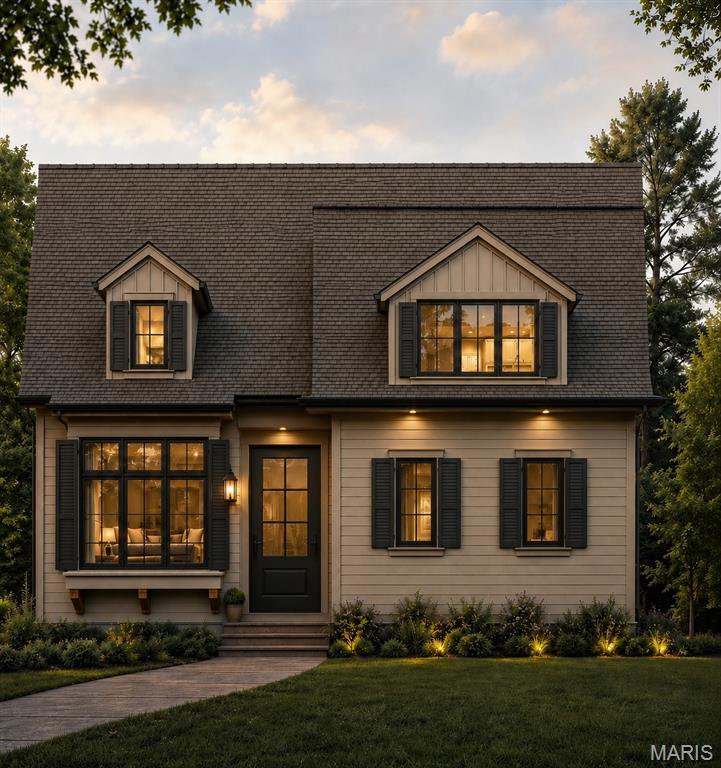 Great and rare opportunity to live in a new home in Ladue. Construction has a completion date of Spring 2027. This model will feature 2,700 sq ft of living space plus another 800 ft in finished lower level. This is a main floor primary suite design with another 3 bedrooms and 2 full baths upstairs. Enjoy the open floor plan that everyone loves and a perfect central location to reside. A full basement finish design included that is featuring a bedroom, rec room, and full bath. You can expect all of the details and upgrades that you are accustomed to seeing from this builder as the leader in custom home building in the central corridor of town. Send your children to Ladue Schools and see the amazing new high school that the district has to offer! This part of Ladue is the latest and last area that new construction can be offered at this price.