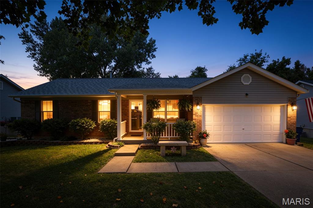 Don't miss your opportunity to own this beautifully maintained 3-bedroom, 3-bath home in a desirable location! The inviting open-concept living and dining area offers plenty of space for entertaining and opens to a covered deck, perfect for relaxing or enjoying your morning coffee.

The spacious eat-in kitchen includes all kitchen appliances, making this home truly move-in ready. The main level features three comfortable bedrooms, including a generous primary suite with a private full bath, as well as the convenience of main-floor laundry.

The finished walkout lower level offers a large family room, an additional full bath, and a versatile bonus room ideal for a home office, hobby room, or extra storage. Step outside to the fenced backyard, perfect for children, pets, or outdoor gatherings.

Additional highlights include a 2-car attached garage and beautifully landscaped grounds that add to the home's curb appeal. This well-cared-for home has so much to offer—schedule your private showing today before it's gone!
