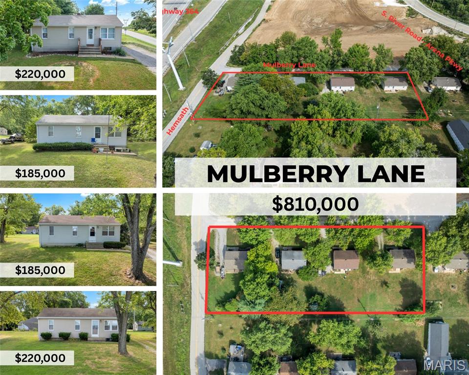 Discover an exceptional investment opportunity! This portfolio includes four properties— which all of them are currently generating rental income. Two homes have recently been updated.  Each ranch-style home features three bedrooms, one bathroom, a kitchen, and a welcoming living room, complemented by a full basement that provides additional storage space. Don’t miss out on this promising opportunity! -