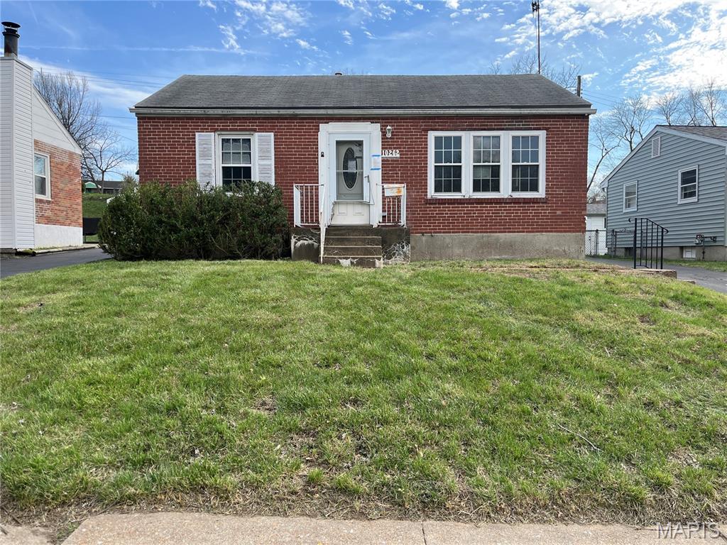All brick ranch home with off-street parking and side drive; features fenced backyard level with covered patio.  Living room/dining room combo, two bedrooms, possibly hardwood floors under the carpets.  Full basement has been framed to include an additional room.  ***Financed offers must include: POF & Lender Pre-approval Letter. Cash offers must include POF. Corporate offers must include Corporate Resolution reflecting authorized signer. Buyer(s) to verify Sq Ft. of lot and structure. Property SOLD "AS-IS". Offers will be reviewed after 7 days on the market unless you receive other instruction from your REO Specialist.