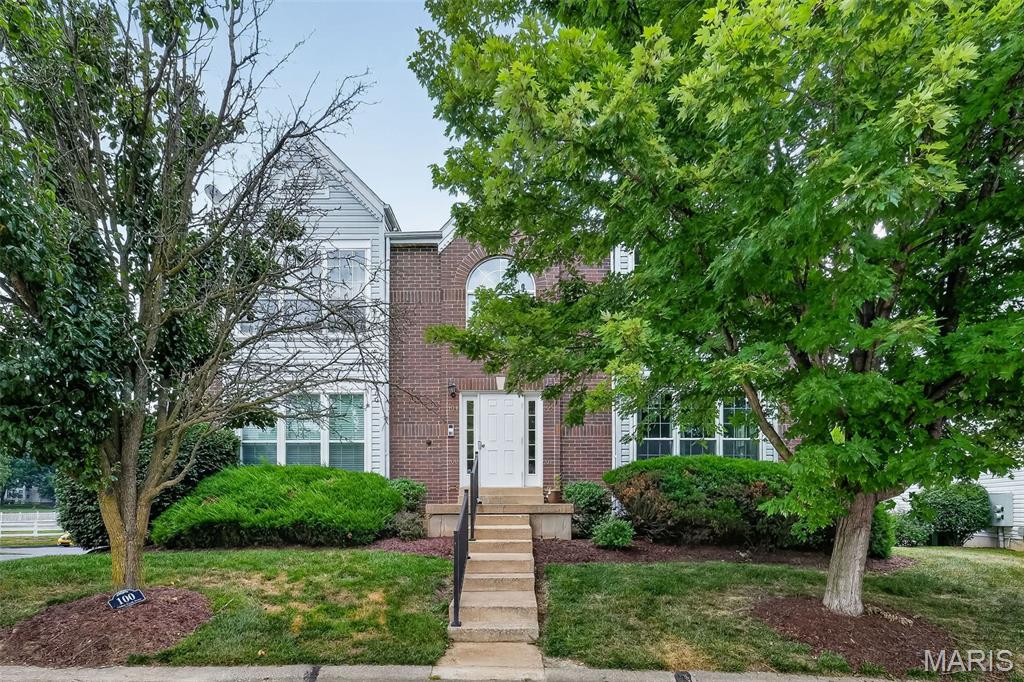 Welcome home to this beautiful ground-floor 2-bedroom, 2-bath, 1 car garage condo in the desirable WingHaven area! This open-concept floor plan offers comfortable, low-maintenance living with abundant natural light, large windows, and a cozy electric fireplace in the spacious great room.

The kitchen opens seamlessly to the living area and features stainless steel appliances, a pantry, and generous counter space—perfect for everyday living and entertaining.

The spacious primary suite includes a walk-in closet, private access to the deck, and an en-suite bath with double sinks. A second generously sized bedroom and full hall bath provide plenty of space for family, guests, or a home office. Conveniently located in the hallway between the two bedrooms, the main-floor laundry adds ease and functionality to everyday living.

Additional highlights include a one-car garage and an oversized private storage room in the lower level, offering exceptional storage rarely found in condo living.

Conveniently located with easy access to Highways 364 and 40, you're just minutes from shopping, restaurants, parks, and everyday conveniences. Plus, the elementary school is within walking distance.

Enjoy maintenance-free living in one of O'Fallon's most desirable communities—this move-in ready condo is one you won't want to miss!