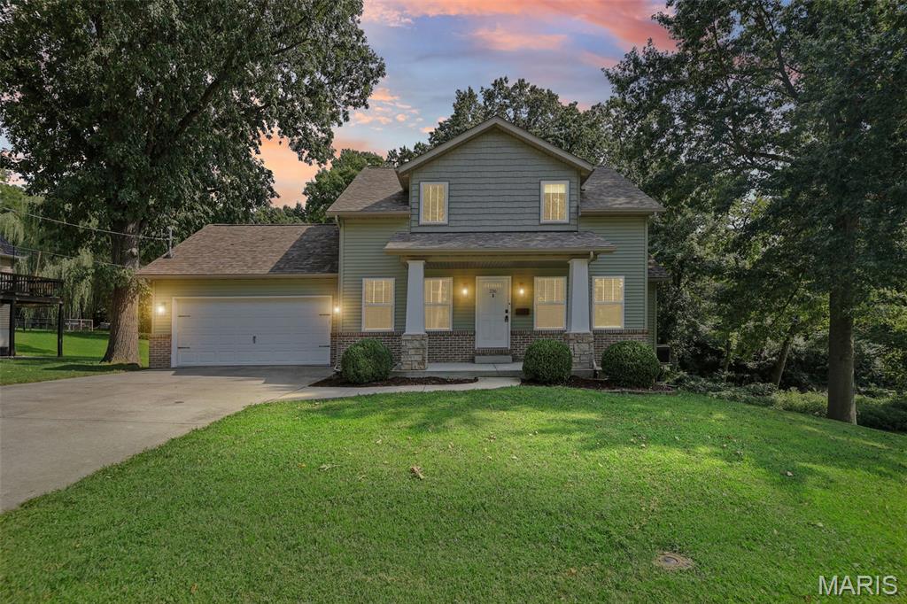 Welcome to this move-in ready 3-bedroom, 3.5-bath home ideally located just minutes from downtown Edwardsville! The thoughtfully designed floor plan offers plenty of space and flexibility, featuring a main-floor primary suite and convenient main-floor laundry.

The upper level provides two spacious bedrooms, and a full bath. These  versatile spaces can be used as an office, playroom, hobby area, or storage—perfect for adapting to your needs.

The partially finished walk-out basement adds even more flexible living space, ideal for a recreation room, home gym, office, or entertainment area. Step outside onto the large deck overlooking the peaceful, fenced backyard, where mature trees create a private and relaxing setting.

With its convenient location close to downtown Edwardsville, generous living spaces, and multiple areas for work, play, and relaxation, this home offers the perfect combination of comfort and versatility. Come see all this wonderful home has to offer!