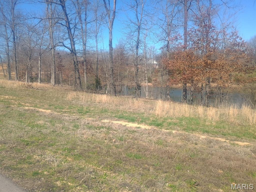 Lake front lot.