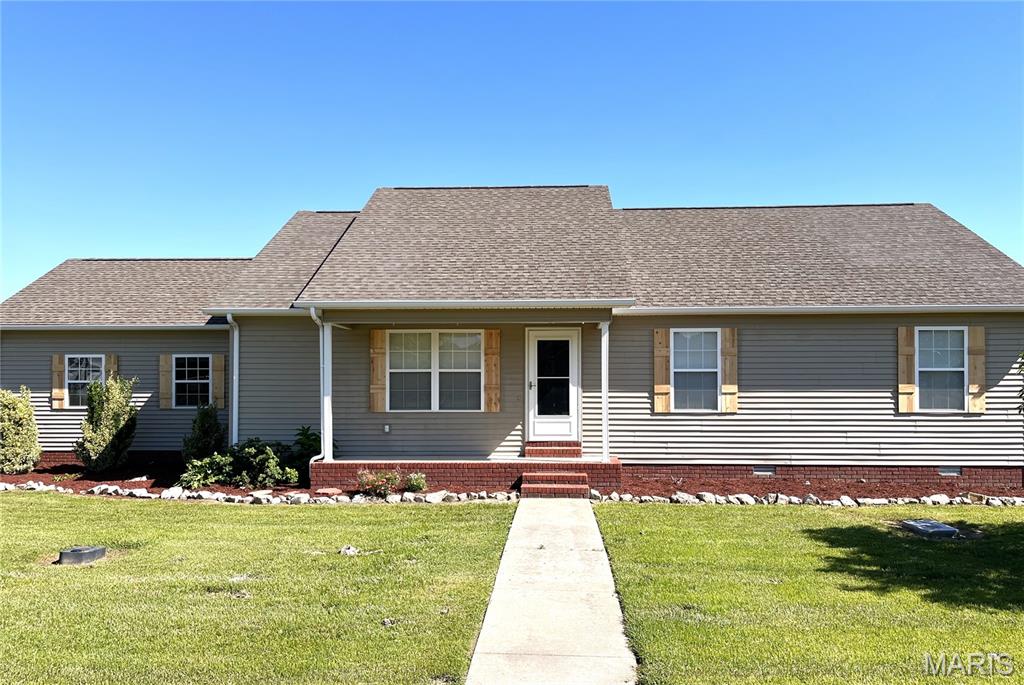 Motivated Seller!!! Open to all offers!!  Well-maintained 3BD/2BA home in the quiet Hidden Meadow neighborhood, situated on 4 total lots, offers comfortable living with plenty of extras. Enjoy your morning coffee on the covered front porch, or relax on the back deck overlooking a private courtyard complete with a fire pit and garden.
Inside, you'll find a spacious open-concept kitchen and dining area, a hall laundry for convenience, and a generous primary suite featuring a full bath and walk-in closet. The attached 2-car garage provides secure parking and additional built in storage.
The real gem? A fully equipped detached shop—ideal for hobbies, a home business, guest space or mother-in-law suite. It includes: Its own electric panel, central heat & air, kitchenette and half bath, storage room, bar area, covered porch, overhead garage door, two entry doors, and an attached utility garage with a small overhead door.
Paved parking offers ample space for multiple vehicles, RV parking or future expansion and with two additional lots included, this property offers space, flexibility, and incredible value.
Don't miss this unique opportunity—schedule your private tour today!