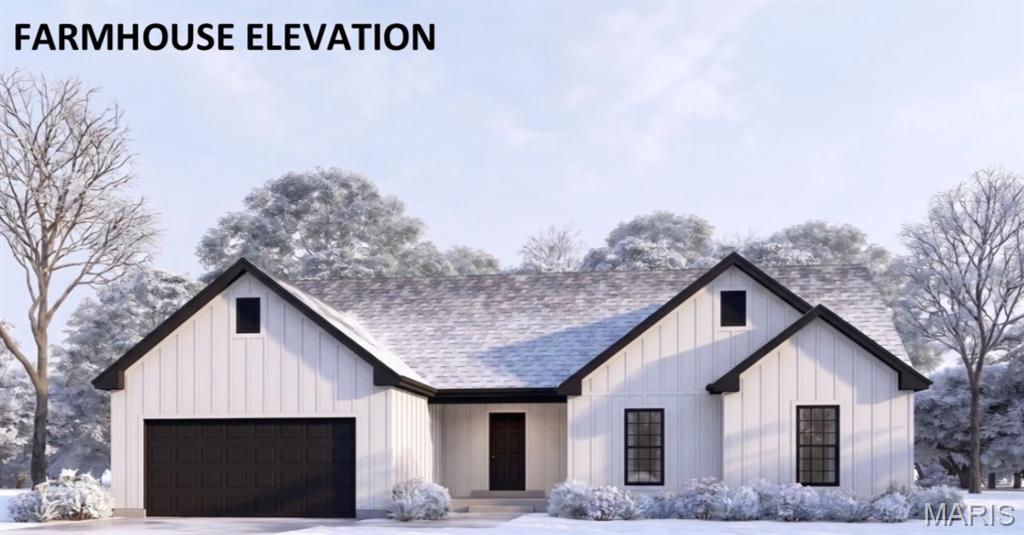 This listing is for a To Be Built home. Amazing New Construction 3 bedroom 2 bath Hazeltine floor plan shown with the Upgraded Farmhouse elevation. Open floor plan with large living room that opens to the kitchen/dining room. The spacious kitchen boasts a large pantry and lots of counter space. The spacious master suite includes master bath and large walk in closet. Two large bedrooms, a guest bath and laundry room complete this level. Unfinished basement has an egress window. Features include architectural shingles, panel doors, brushed nickel hardware and GE dishwasher, microwave and electric range to name a few.