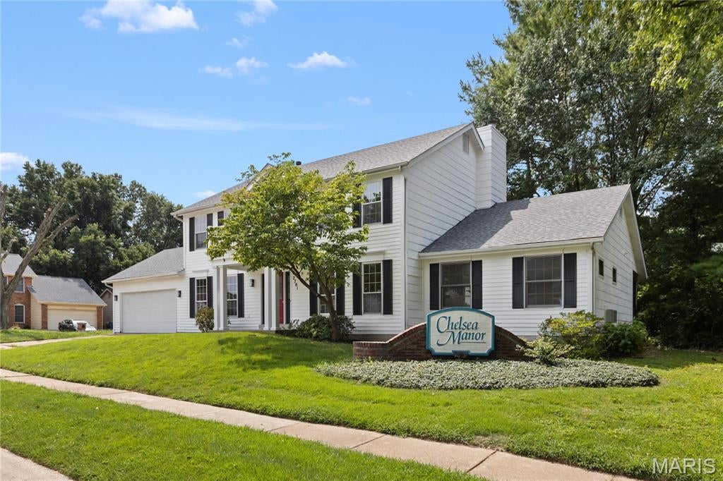 Welcome to The anchor of Chelsea Manor: 
A true five bedroom home with either a main floor in-law quarters or main floor master bedroom with a
deck leading out to the backyard. Main floor in-law/ master bedroom has mini refrigerator ,desk space and features a large bathroom. The home is big with an entry foyer, hardwood floors ,new roof,new paint. fixtures, kitchen
has a waterfall, back splash, great cabinet space, entertain thru out the kitchen that opens to the large family
room and living room. Main floor laundry off the kitchen. 
Upstairs bedrooms are large along with the master bedroom being 22x12 with
corner tub ,big window to look out to the trees and seperate shower. Basement is clean ,no leaks, with painted ceilings and lighting that is waiting for your finishing touch. Great for man cave or kids play area. Home also has a sump pump.