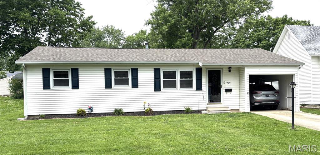 If you are looking for a quiet cozy place, this is it!  Well maintained and nice flooring throughout the home. Great kitchen space with built nice cabinets and newer appliances.  Walk in shower in bathroom and main floor laundry.  Spacious primary bedroom and the other is good size too.  The back yard is great for entertaining with small concrete patio and a small shed for garden/lawn tools.  This is a great one to take a look at!