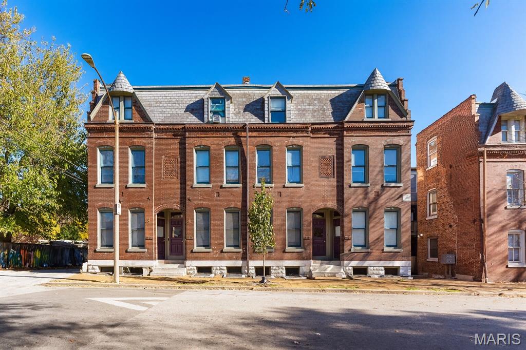 1916-1922 Menard st is an 8-unit multifamily property in the heart of Soulard right in between Dukes and Great Grizzly. Half of the units are two-level 1015sqft 2bed/1.5bath that bring in $1356/month on average. The other four units are 1bed/1bath units that bring in $929/month on average. Currently the property brings in $9140/month or $109,680 annually. The total Expenses are $29,186 annually so the current Net Operating Income is $75,009 accounting for 5% vacancy. At the list price, the property has an in-place Cap Rate of 7.5%. The entire exterior of the property is brick and has some of the most beautiful architectural features you will find in all of the midwest. All of the windows in the rear are brand new and most of the deck in backyard is also new. The property features a big private backyard that is rare for the neighborhood. The property has Central Air and every unit has it's own electric/gas meter so the tenants pay a lot of their own utilities, keeping the expense ratio low. Currently, all of the tenants do laundry in the shared washers/dryers provided in the basement... this presents an EASY VALUE ADD OPPORTUNITY by simply adding in-unit laundry. 2bed/1.tbaths with in unit laundry in Soulard get $1650/month on average and 1beds get $1250. By just adding laundry to all the units, you should bring in $11,600/month or $139,200 annually. With the same expenses, this would make the Proforma NOI $110,010 and make the cap rate 11% at the current list price. Soulard is one of the easiest areas to lease/ keep a property full in St Louis as it is one of the most popular destinations for young professionals to live right after graduating college. Soulard is also where a lot of Saint Louis University and A.T. Still Dental students desire to live. Anheuser Busch headquarters is less than a 20 minute walks away and a large majority of employees choose to live in Soulard. Soulard is home to arguably the #2 largest Mardi Gras celebration in the St Louis. Increase your cashflow even more by turning some, or possibly all of the units into AirBnB/ short term rentals. AirBnBs are allowed in Soulard and with the combination of close proximity to downtown, dozens of bars/ restaurants and the fact there are no hotels in Soulard- you could really rake it in! The neighboring multifamily property has had amazing success with doing mid-term rentals and leasing to SSM Health/ Barnes Jewish Hospital nurses on a month-to-month basis for super high rents! The walkability of the property is truly unmatched... get your groceries at the amazing Soulard Farmers Market, grab coffee at the Protagonist or Goshen, get brunch at Hammerstones, lunch at Bogarts BBQ (best ribs in STL), grab a burger at Jack Nolen's (best burger in STL), catch any game at the Mizzou themed bar Rays or Dukes right next door, enjoy a bite to eat with live music at McGurks or 1860s, party at Mollys or Big Daddys or D's Place... the list goes on! This property is currently 100% occupied cash flowing a lot + has tons of upside + is in great condition in one of the best/ most historic areas of St Louis! Call to schedule a tour before it's too late! See the Rent Roll, expenses, additional photos and additional info in the supplements!