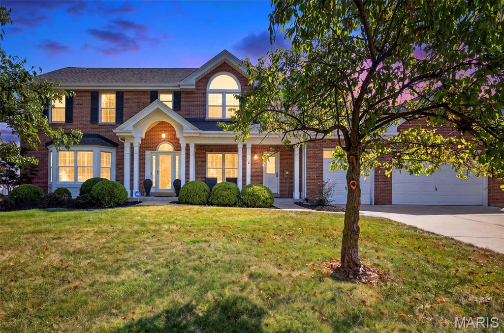 Welcome to this amazing home in the desirable Parkway West School District! This exceptionally well-maintained two-story home offers space, functionality, and thoughtful updates. The main level features a welcoming living room with a cozy fireplace, a formal dining room, a dedicated home office, and a spacious breakfast area that opens directly onto a huge covered deck—ideal for relaxing or entertaining. The gourmet kitchen is the heart of the home, complete with a center island, abundant cabinetry with pull-out shelving and soft close doors/drawers, and convenient access to the mudroom and the oversized three-car garage, a rare find in this neighborhood. The garage also includes a man door leading directly to the fenced backyard. Upstairs, you'll find four generously sized bedrooms and two full bathrooms, providing comfortable living space for everyone. The finished walkout lower level expands your living options with a large fifth bedroom, full bathroom, spacious family room, game room/craft room, table nook, and direct access to the private fenced backyard. Recent updates include a brand-new roof, updated bathrooms, and several newer windows, offering peace of mind for the next owner. Located in one of the area's most sought-after communities with convenient access to parks, shopping, dining, highways, and award-winning Parkway West schools. Showings start on Thursday, September 10.