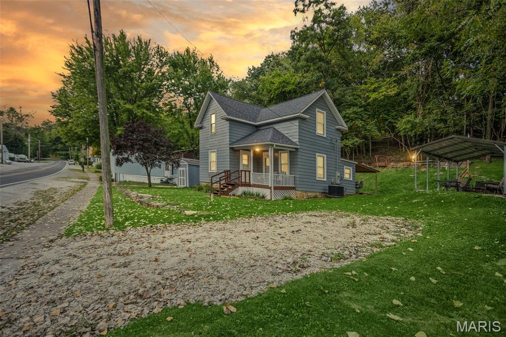 Location, location, location! This completely remodeled 3-bedroom, 2-bath home offers the best of both worlds—close to all the action in Grafton, yet tucked away enough to enjoy a little peace and privacy. Extensive updates include a new furnace and A/C, roof, windows, hot water heater, and PEX plumbing. Enjoy the outdoors from the covered deck, with additional storage provided by the detached shed. The carport features electric for added convenience. Looking for a turnkey opportunity? The property can also be purchased furnished for an additional amount. Move-in ready and ideally located to enjoy everything Grafton has to offer!