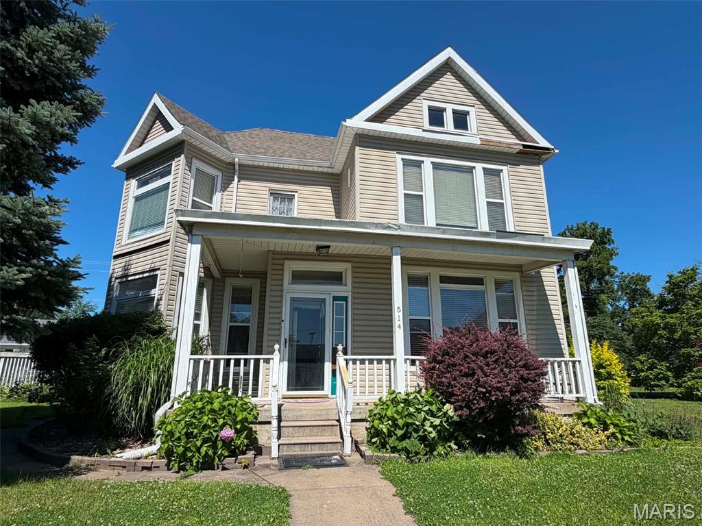 Historic Home with Tons of Potential in the Heart of Palmyra!

Here's your chance to own a piece of Palmyra history! Built in the 1880s, this spacious home has seen many updates over the years and is ready for its next chapter. Whether you're an investor, flipper, or someone who loves older homes, this property offers a great opportunity to make it your own.

Inside, you'll find 4 bedrooms, 3 full bathrooms, large rooms, original hardwood floors, a fireplace, and big windows that let in plenty of natural light. The home features two living rooms, a large dining room, and an eat-in kitchen with plenty of space for family and friends.

The second-floor primary bedroom includes its own private bathroom, and there's room throughout the home to update while keeping its historic character.

Outside, enjoy the covered front porch with views of Main Street—perfect for relaxing or watching local parades and community events. The large back deck overlooks a nice, level backyard, and there's also a detached two-car garage plus off-street parking. Best of all, a new roof will be installed, giving the next owner one less project to worry about.

If you've been looking for a home with character, space, and the chance to add your own style, don't miss this opportunity in the heart of Palmyra!