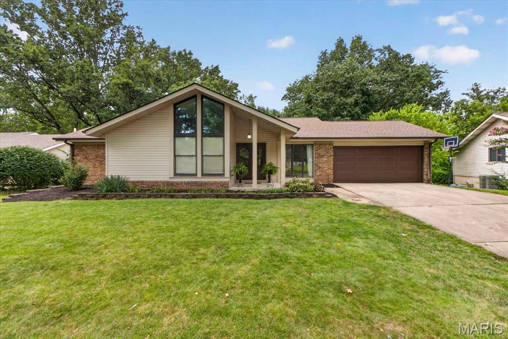 Welcome to 15250 Kingsman Circle—a move-in-ready Chesterfield home tucked on a quiet cul-de-sac in the highly sought-after Parkway School District. With extensive updates, flexible living spaces, a finished lower level, and your own private pool, this home offers an exceptional combination of comfort, convenience, and recreation.  Inside, the bright and welcoming main level offers generous living and dining spaces designed for both everyday life and entertaining. A custom built-in bar, completed in 2026, creates a stylish gathering spot, while renovated bathrooms and a thoughtfully added hall closet/mudroom bring modern function to the home. The finished lower level, renovated in 2025, significantly expands the home’s living space and includes a versatile bonus room—ideal for a home office, guest space, playroom, fitness area, or media room.  Outside, skip the crowded community pool and enjoy summer at home with your own private pool, featuring a new liner (2025) and pool pump (2026). A wired outdoor TV setup makes it easy to catch the game poolside, entertain friends, or unwind on a summer evening. Major improvements have already been completed, including a new HVAC system, front door, and garage door in 2025, allowing the next owner to move in and enjoy the home rather than inherit a long project list.  Located in the heart of Chesterfield with convenient access to shopping, restaurants, parks, highways, and Parkway schools, 15250 Kingsman Circle delivers the space, updates, location, and amenities that make everyday living easy. Come see everything this home has to offer.