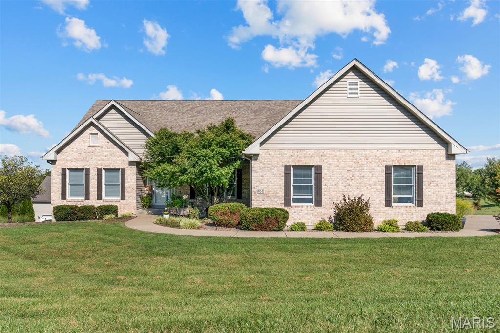 Welcome home to this spacious and beautifully updated 4 bedroom, 3 1/2 bath atrium ranch nestled on a gorgeous corner lot in Cardinal Meadows Subdivision! A mature neighborhood just west of town. Offering an ideal blend of character, comfort and modern updates, this home is designed for both everyday living and entertaining. 
The heart of the home is the fully renovated kitchen, completed just a year ago, featuring a fresh, modern design and thoughtful finishes. The spacious layout provides 360o views and plenty of room for cooking, gathering and entertaining. 
The atrium ranch design creates an inviting sense of openness and brings an abundance of natural light into the home. 
The main floor primary on suite was recently renovated with dual vanities, tile shower with glass enclosure and custom shelving in the large walk in closet. The main floor laundry, half bath and full bath have also all been updated with new flooring, vanities and fixtures.
The lower level offers the fully finished open concept area with a full 2nd kitchen and updated bathroom. The 4th bedroom with large walk in closet is currently being used as a game room!!  The lower level also includes a HUGE storage area with built in shelving.
Step outside and enjoy your own private retreat!! The in-ground 16 x 32 salt water pool is perfect for summer gatherings and relaxing. The 16 X 30 newly replaced deck provides an impressive outdoor entertaining space for dining, relaxing, and enjoying an breathtaking panoramic view of surroundings.
Additional features include a detached 30 x 30 garage with its own electric service, insulated, heated and cooled, 14 foot ceilings, reinforced concrete floors, newly renovated bathroom, and separate paved driveway. 
This is a must see. Make your appointment today.