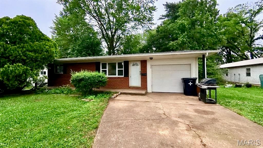 Home was updated 3 years ago with new windows in the back half of house, siding, flooring and updated kitchen