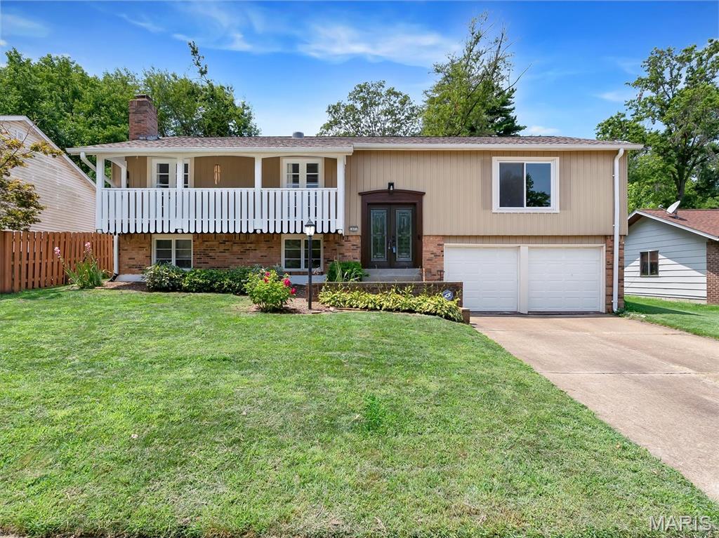 Welcome to this beautifully maintained split-foyer home that perfectly blends timeless character with thoughtful modern updates in the highly sought-after Parkway School District. From the moment you arrive, you'll appreciate the inviting curb appeal, manicured lawn, spacious two-car garage, and expansive covered front deck, an ideal spot to relax and enjoy the neighborhood. Inside, updated flooring flows throughout the main living areas, creating a warm and inviting atmosphere. The functional floor plan is designed for both everyday living and effortless entertaining. The updated kitchen features modern cabinetry, ample counter space, and a center island, making meal preparation and gatherings a breeze. One of the home's most captivating spaces is the stunning HEARTH ROOM, which at one point was featured in Better Homes and Gardens Magazine, where a dramatic floor-to-ceiling stone gas fireplace serves as the focal point. Exposed wood beams, soaring pine cathedral ceilings, and pine walls add warmth and rustic charm, creating the perfect place to gather with family, curl up on chilly evenings, or simply unwind after a long day. Just beyond it, the beautifully renovated sunroom offers additional year-round living space, ideal for a reading nook or relaxing retreat. The primary suite features an updated en-suite bathroom, while two additional bedrooms and a full hall bath complete the main level. Downstairs, the spacious recreation room showcases a cozy wood-burning brick fireplace and offers endless flexibility as a family room, home office, playroom, fitness area, or den. Major updates, including a new roof and HVAC system (2019), provide added peace of mind for years to come.
Conveniently located in Creve Coeur, this home offers quick access to I-270, Highway 364, Olive Boulevard, and I-64. Outdoor enthusiasts will love being just minutes from Creve Coeur Park, where scenic trails, kayaking, fishing, and a beautiful 320-acre lake await. WESPORT PLAZA, West County Center, Hollywood Casino Amphitheatre, CREVE COEUR LAKE, along with countless restaurants, shopping destinations, parks, and everyday conveniences, are all just minutes away. Offering a rare combination of character, modern updates, flexible living space, and an unbeatable location, 1431 Summerhaven Drive is ready to welcome its next owners home — let it be you!