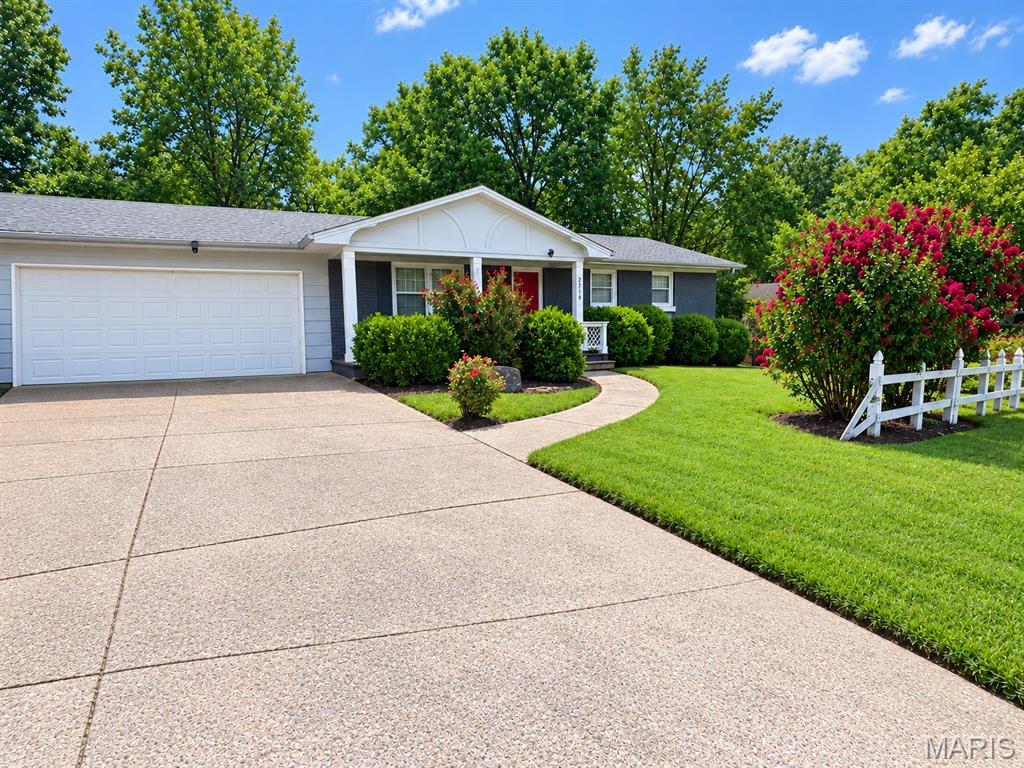 Welcome home! This spacious property offers 4 bedrooms and 2 full baths on the main level, along with a large room off kitchen that can easily serve as a dining room, media room, or flexible living space. The partially finished basement features a wet bar with mini fridge, family room, and large storage area, providing plenty of additional space for entertaining and organization. A 2-car garage adds convenience, while the large, privacy-fenced backyard is perfect for relaxing or entertaining on the spacious deck. A versatile home with plenty of room to enjoy inside and out!