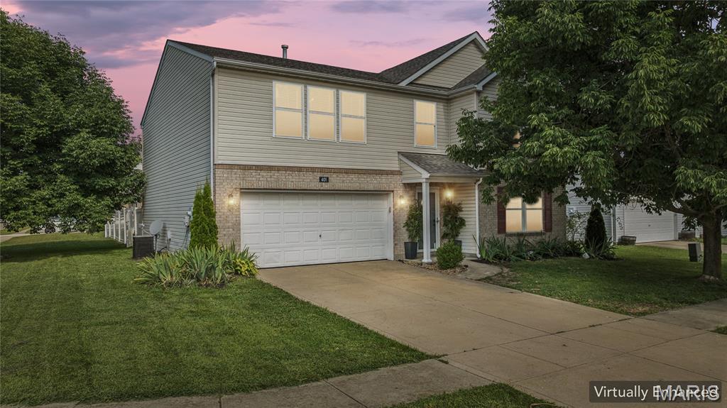 Welcome to this wonderful two-story home situated on a desirable corner lot in the sought-after Timberbrook subdivision of Mascoutah. Offering approximately 2,500 square feet of thoughtfully designed living space, this move-in-ready home features 4 bedrooms, 2.5 bathrooms, and a versatile floor plan ideal for today's lifestyle.
Step inside to discover fresh paint and new flooring throughout. The main level offers multiple living spaces, including a spacious living room, a comfortable family room, and an open dining area that flows seamlessly into the kitchen. The kitchen has been updated with new countertops and newer stainless-steel appliances, and features a spacious pantry, with ample cabinet and counter space.
Upstairs, you'll find a commodious loft area that adds versatility to the home's layout. Whether you're looking for a home office, play area, fitness space, or an additional gathering area, this flexible space is ready to fit your lifestyle while maintaining privacy from the main floor.
Step outside to enjoy the large, fully fenced backyard; offering plenty of space for outdoor entertaining, relaxing, gardening, or other outdoor activities. An attached two-car garage provides added storage and convenience.
Additional updates include a newer water heater (2023) and a brand-new dishwasher (2026) and roof (2026), making this home truly move-in ready! The seller is also offering a 1-year Choice Plus Home Warranty for buyer peace of mind.
Conveniently located within walking distance of Mascoutah High School and just minutes away from Scott Air Force Base, shopping, dining, and local parks, this home offers easy access to everyday conveniences while enjoying the charm of an established neighborhood. Whether you're a first-time homebuyer or simply looking for a home with room to grow, this property offers exceptional value and is ready for its next owner. Don't miss the opportunity to make this beautiful Timberbrook home your own; schedule your private showing today!