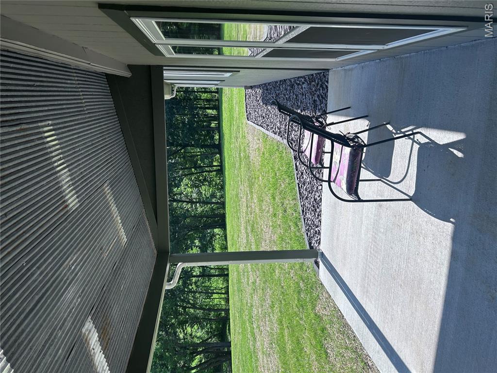 MERAMEC RIVER PLAYGROUND.. has found you! You own down to the River property - float, canoe, tube, fish and stare at this Tranquil setting or camp but .... if a day on the water make you crave a evening of comfort than this darling remodeled home of 2 bd & 1+ 1/2 bath hosting a propane gas fireplace, central Heat & Air, new Vinyl plank flooring, kitchen, bathrooms are all the comfy evening setting you need,  Find an unfinished basement, large kitchen with extra decorative feature sure to please the eye, a master suite with a beautiful bathroom and walk-in closet, a comfy attic space bedroom room full of space/space/space + a very nice shop building with garage door & extra space for toys.  There is a gravel path to the River perfect for a stroll to the River or Side by Side Ride and this outstanding Ozarkian Forest is a superb view on the way.  There is a nice pond on the property PLUS the nicest thing is no one on the road can basically see your house. It is private, just the seclusion your deserve but seconds to Steelville.  Also, the landscaping on this property is well, hard to beat!