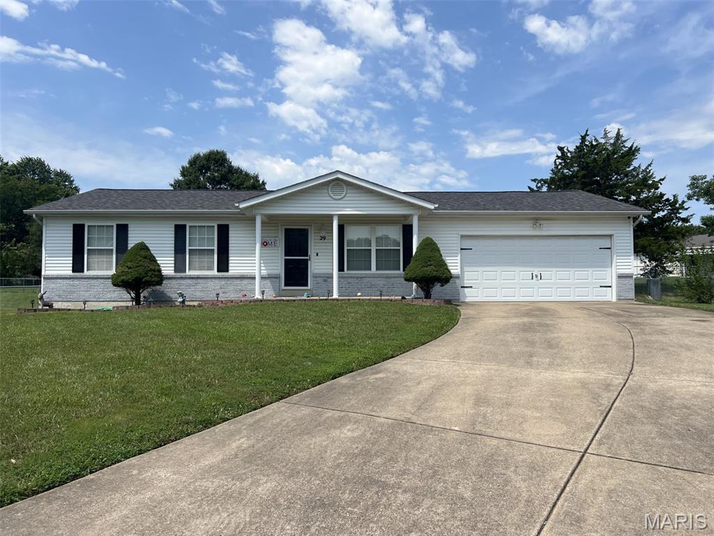 Welcome home to this beautifully updated 3-bedroom, 2-bath ranch offering comfort, convenience, and peace of mind. The spacious floor plan features fresh interior paint and brand-new flooring, creating a bright, move-in-ready atmosphere throughout. Enjoy outdoor living with a fully fenced backyard and a screened-in back porch—perfect for relaxing, entertaining, or enjoying quiet evenings outdoors. The attached 2-car garage provides ample storage and parking space. Major updates have already been completed, including a roof that's only one year old, as well as newer HVAC and hot water heater systems, giving buyers added confidence and reduced maintenance concerns. Don't miss this opportunity to own a well-maintained home with modern updates and great outdoor amenities.