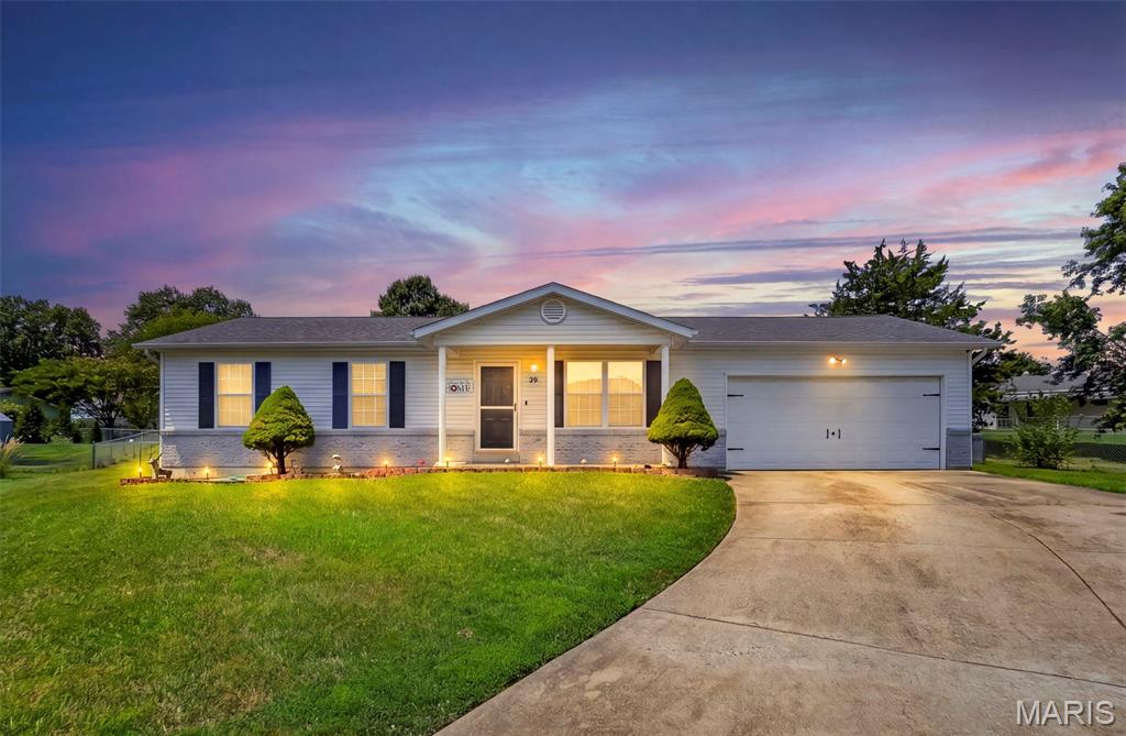 Welcome home to this beautifully updated 3-bedroom, 2-bath ranch offering comfort, convenience, and peace of mind. The spacious floor plan features fresh interior paint and brand-new flooring, creating a bright, move-in-ready atmosphere throughout. Enjoy outdoor living with a fully fenced backyard and a screened-in back porch—perfect for relaxing, entertaining, or enjoying quiet evenings outdoors. The attached 2-car garage provides ample storage and parking space. Major updates have already been completed, including a roof that's only one year old, as well as newer HVAC and hot water heater systems, giving buyers added confidence and reduced maintenance concerns. Don't miss this opportunity to own a well-maintained home with modern updates and great outdoor amenities. Showings begin 7/23/26.
