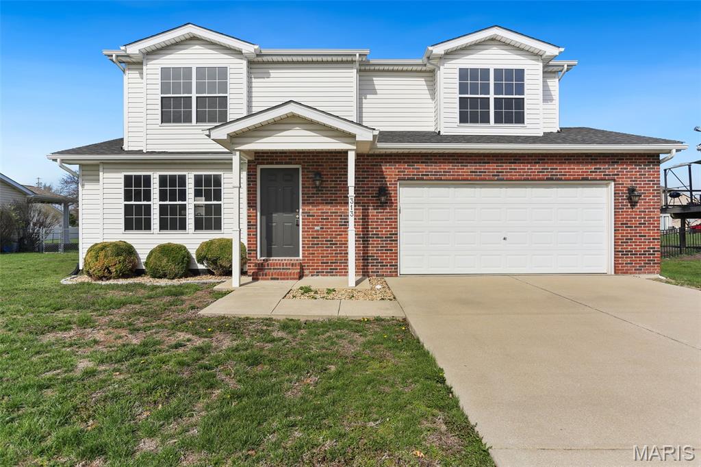 This beautiful 3-bedroom, 2.5-bath home is the perfect sanctuary for a growing family, offering a quiet neighborhood setting where kids can play safely and memories are waiting to be made. The heart of the home features a warm gas fireplace for cozy family movie nights, while the spacious 2-car garage provides plenty of room for strollers, bikes, and sporting gear. Ideally located for busy parents, you’ll enjoy lightning-fast access to Interstate 255 for stress-free commutes and weekend family outings to St. Louis, making this move-in-ready gem the long-term retreat your family has been looking for.