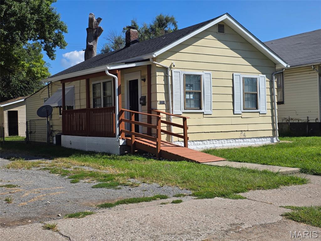 Welcome to this charming and affordable 2-bedroom, 1-bath home in Granite City, IL, a great opportunity for a first-time homebuyer, downsizer, or real estate investor. With a brand-new roof in 2026, new flooring, and fresh paint, many of the updates have already been taken care of for you. A versatile bonus room at the back of the home provides additional living space and could potentially serve as a third bedroom, home office, playroom, or flex space. Outside, you'll find a level backyard with room to relax or entertain, plus a detached garage offering additional parking and storage. Tucked away on a quiet street while still conveniently located near shopping, dining, and local amenities. The home has also passed occupancy, helping make your move even easier. Whether you're looking to stop renting and become a homeowner or searching for an affordable investment or rental property, this move-in-ready Granite City home offers plenty of possibilities at a budget-friendly price!