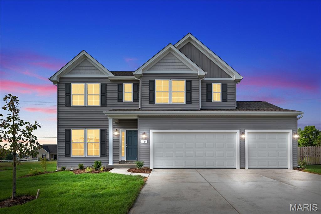 July Red, White & Blue Sales Event! For a limited time, choose one upgrade from each tier on eligible to-be-built homes, including options such as upgraded kitchen cabinetry, quartz countertops, stainless steel appliances, deluxe owner's bath, 9' first-floor ceilings, upgraded lighting and plumbing fixtures, lower-level bath or walkout, and more. Ask a New Home Specialist for complete details. The Barkley is a stunning to-be-built two-story home that perfectly blends modern design with everyday comfort. Its open-concept layout showcases a sunlit great room and family dining area that flow seamlessly into the spacious kitchen, featuring expansive countertops, a walk-in pantry, and an optional prep island—ideal for entertaining or family gatherings. Upstairs, the owner’s suite offers a relaxing retreat with a large walk-in closet and luxurious private bath, conveniently located just steps from the second-floor laundry. The upper level also includes two additional bedrooms, a full bath, and a versatile loft space, with the option to add a fourth bedroom and additional bath to suit your lifestyle. Personalize your Barkley with thoughtful optional upgrades such as a 3-car garage, vaulted ceilings, cozy fireplace, or bay windows. Every Rolwes Company home features enclosed soffits and fascia, a fully sodded yard, and a landscape package for lasting curb appeal. Images shown may reflect optional features. Please see your Sales Representative for a complete list of included features and community details.