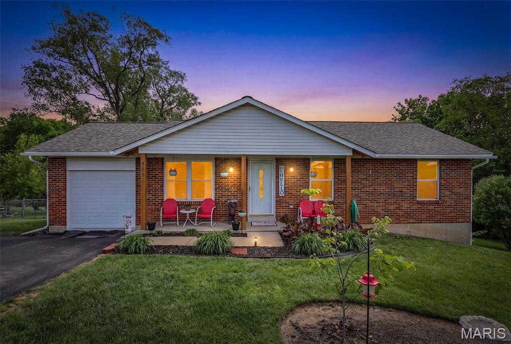 Imagine ending your day on the new deck, overlooking a beautifully maintained backyard while friends gather around the pool, kids and pets have room to roam inside the fully fenced yard, and the peaceful backdrop reminds you that you've found the perfect balance between country living and everyday convenience. THIS IS A CERTIFIED, PRE-OWNED LISTING! Inspections DONE! BUY WITH CONFIDENCE that you know the true condition of the home! Sellers are also offering a home warranty! Spend Labor Day in your beautiful, refreshing pool, or relaxing on your new deck. This home is truly a well-maintained and updated treasure!

Located in the desirable Hillsboro School District, this meticulously maintained ranch offers about 1,749 total finished square feet with thoughtful updates, inviting indoor living spaces, and outdoor amenities that make every season enjoyable. Hardwood floors, warm finishes, and tasteful updates create a home that feels welcoming from the moment you arrive, while the covered front porch provides the perfect spot for morning coffee or relaxing evenings.

The walk-out basement extends your living space and opens directly to an outdoor entertaining area, making gatherings easy whether you're hosting a summer barbecue, enjoying a quiet evening by the fire pit, or spending weekends swimming and relaxing.

Outside, the backyard is designed for making memories. The elevated deck, completed in 2024, overlooks the above-ground pool and spacious fenced yard, offering plenty of room for outdoor activities, gardening, pets, or simply enjoying the surrounding greenery. A storage shed provides additional space for lawn equipment, pool accessories, and seasonal items.

Recent improvements provide added peace of mind, including a brand-new roof installed in 2024 and a beautiful new deck completed in 2024, allowing the next owner to simply move in and enjoy.

Best of all, you'll enjoy the privacy and open feel of this setting while remaining just minutes from everyday conveniences. Shopping, restaurants, local wineries, parks, and entertainment are all nearby, with quick access to both Highway 21 and Interstate 55 making commuting throughout Jefferson County and into St. Louis convenient.

Property Highlights
1,749 finished square feet
Desirable Hillsboro School District
New roof (2024)
New composite-style deck (2024)
Beautiful brick ranch with inviting covered front porch
Walk-out basement expands indoor and outdoor living
Fully fenced backyard
Above-ground swimming pool with surrounding deck
Large outdoor entertaining spaces
Spacious patio beneath upper deck
Storage shed for additional workspace and organization
Hardwood flooring throughout much of the main level
Tastefully updated interior with warm, modern finishes
Decorative feature wall and electric fireplace create an inviting living room
Mature trees and landscaped yard
Meticulously maintained inside and out
Minutes from shopping, dining, wineries, parks, and recreation
Easy access to Highway 21 and Interstate 55

Whether you're hosting summer pool parties, enjoying quiet evenings on the deck, or simply appreciating a home that has been lovingly cared for, 3981 Plass Road offers the comfort, updates, and outdoor lifestyle that many buyers are searching for—all while keeping you close to everything Festus and the surrounding area have to offer. Schedule your private tour and experience everything this exceptional property has to offer.