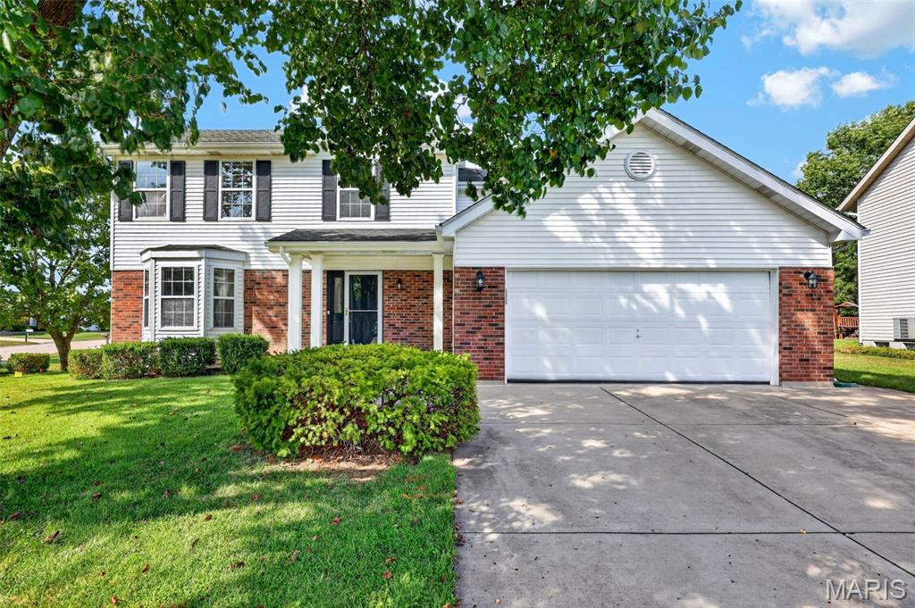 Welcome to this spacious 2,100+ square foot home situated on a desirable corner lot in a wonderful neighborhood! Featuring 3 bedrooms and 3.5 bathrooms, this home offers plenty of space, flexibility, and storage throughout. As you enter, you're greeted by a spacious front room featuring a beautiful bay window, which flows into the separate dining area, creating an inviting space for entertaining and hosting dinner parties. The kitchen offers a convenient breakfast bar and opens seamlessly into the living room, complete with a non-functional fireplace and sliding doors leading to the patio and backyard. A convenient half bath and laundry room are located just off the main living areas.
Upstairs, you'll find a versatile bonus space at the top of the stairs, two generously sized bedrooms, and a full bathroom. The exceptionally large primary suite offers plenty of room to relax and unwind, along with a walk-in closet and an en suite bathroom featuring dual sinks, a separate shower, and a soaking tub.
The finished basement provides even more living space, featuring a full bathroom, spacious recreation area, and kitchenette. Just off the rec room is a dedicated office space with a built-in desk and storage, while a separate sleeping area near the stairs includes a built-in safe. Walk-up access from the basement leads directly to the flat backyard, adding convenience and functionality to the lower level.

The oversized two-car garage offers additional storage with built-in cabinetry. Recent updates include a relatively new refrigerator, furnace, air conditioning unit, water heater, and dishwasher. The home's exterior walls were constructed with 2x6 framing, adding to its solid construction.

With generous living spaces, a finished walk-up basement, oversized garage, flat backyard, and an ideal corner-lot setting, this home offers space and versatility in a fantastic neighborhood!