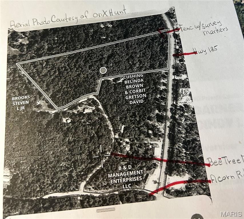 12.3 acres of private wooded property. Approximately 9 miles from Sullivan on Highway 185 S.  There is no access to the propoerty from Highway 185. Access is turn right on Acorn Rd. and right on BeeTree. Property is on BeeTree where it curves left. No sign at this time on Highway 185 or Bee Tree but will be up soon. Referring to the pictures the northeast corner of this property on Highway 185 is fenced to the west and includes 4 survey markers. Some clearing had been done at the property along BeeTree where the sellers were originally going to build. Very private.  Please make an appointment to walk the property. Corners are marked. Survey coming soon.