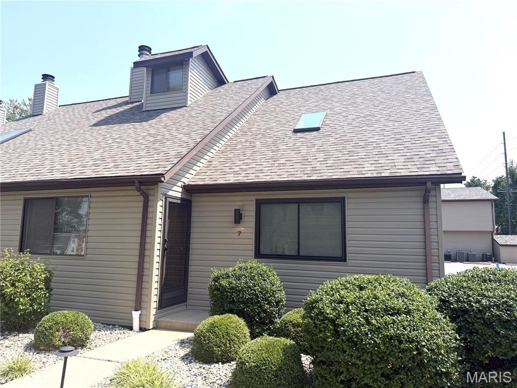 Updated 2-Bedroom, 1.5-Bath Condo in O'Fallon! Move-in ready condo featuring a spacious two-level floor plan and numerous 2026 updates. The main level offers an open-concept living, dining, and kitchen area, updated kitchen with soft-close cabinets, quartz countertops, new sink and backsplash, plus a bedroom and half bath with washer/dryer hookups. Upstairs features a spacious loft with skylights and a cozy wood-burning fireplace, primary bedroom, and full bath. Recent updates include flooring, fresh paint, light fixtures, baseboards, interior doors, kitchen improvements, and updates to both bathrooms. Conveniently located near Scott Air Force Base, hospitals, shopping, dining, and I-64. Great opportunity for low-maintenance living in a desirable O'Fallon location!