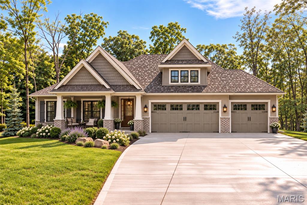 Welcome to an incredible opportunity to build your dream home with Arne Homes! This to-be-built Seabiscuit model offers 2,304 square feet of thoughtfully designed living space featuring 3 bedrooms, 2.5 bathrooms, a spacious 3-car garage, and high-end finishes throughout.
Inside, you'll find an open-concept layout with a dedicated beverage center, oversized walk-in pantry, generously sized secondary bedrooms, and a luxurious primary suite complete with a spacious walk-in closet and private bath. Enjoy the outdoors year-round from the screened deck, perfect for relaxing or entertaining.
Situated on a beautiful 3.54+/- acre lot, this property offers the rare combination of privacy and room to roam while remaining close to everyday conveniences.
The best part is there's still time to make it your own. If the Seabiscuit isn't for you, you can choose from select Arne Homes floor plans that better fit your lifestyle. The land listing alone is listed under MLS #26053938
What are you waiting for? Don't miss your chance to build the quality, craftsmanship, and personalized home you've been dreaming of on this exceptional homesite.

Exterior elevation is an AI rendering of proposed finishes, colors, and materials. This is not a finished home. Interior pictures are of a previously completed Seabiscuit model home.