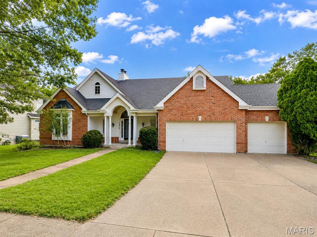 If architectural excellence and the wow factor is on your list, this one covers that!  From the moment you step inside, the home opens up to a generous living space, soaring ceilings, and TONS of natural light.  The main level offers plenty of room to spread out, entertain in style, or just relax and unwind with a fireplace adding warmth and character.  The open sightlines connect the living room, kitchen, breakfast room, and dining areas, creating an easy flow for everyday life.  The kitchen features enough cabinets that you'll be buying more dishes, a convenient breakfast room, and a layout that keeps you connected to the action.  You'll also find 2 spacious bedroom suites, both with en-suite bathrooms, and large walk-in closets.  The primary has dual vanities, a jetted soaking tub, and separate shower, and built-ins in the closet that make organization effortless.  And then there's the lower level.  This is where the house really starts showing off.  A huge, finished area with another brick wood burning fireplace, a wet bar, your own atrium, 2 additional large bedrooms, 2 bonus rooms, and a third full bathroom.  This is more than just a home; this is an experience.  Step outside and the fun continues with a multi-level deck, and a spacious lower entertaining area overlooking the lush, wooded surroundings.  It's the kind of setting where morning coffee turns into an hour because the view is doing its job.  And yes, that little visitor in the photos?  Apparently even the neighborhood wildlife knows this is a good spot.  It has space, it has character, and it has possibilities.  And it definitely isn't boring!