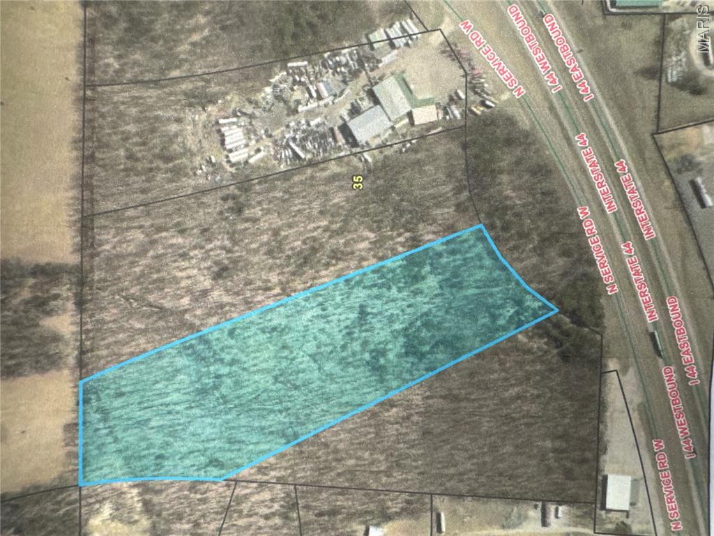 Outstanding opportunity to acquire 9.4 acres of commercial land in the expanding St. Clair, MO. Located directly adjacent to a 7.89-acre tract that is also available, this parcel offers additional scale, flexibility and development potential in the highly visible interstate corridor. Positioned along I-44 close to on/off ramp access, the property benefits from excellent access and strong exposure to passing traffic. In its natural undeveloped state, the land presents a blank canvas for commercial development, investment or future expansion. This site is ideal for a wide range of uses including retail, automotive, or mixed-use (subject to zoning and approvals) Located between St. Louis and Rolla, this area continues to attract businesses seeking affordable land with interstate convenience.