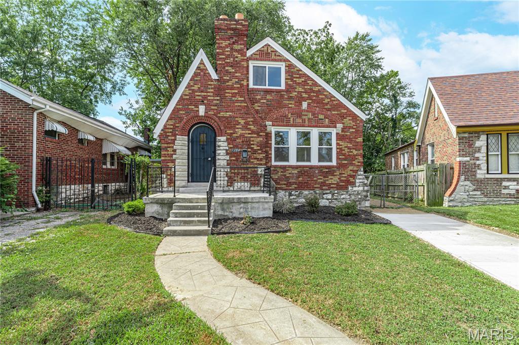 Discover a remarkable opportunity at 1284 Sells. This 4 bedroom 2 bath home has undergone a complete glow-up, inside and out; it's completely remodeled, updated, and recently refreshed, ready for its next owner. The living room, a true heartthrob of the home complete with a stone hearth fireplace and durable flooring.  The main bathroom offers promising a spa-like escape without ever leaving your beautiful home.  Beyond the main living spaces,  the brick home boasts a versatile basement, ready to be transformed into your personal lair, hobby hub, or extra storage for all your treasures. A large private yard awaits your green thumb or next barbecue. Its exterior, a playful blend of Tudor charm and bungalow coziness, promises curb appeal that will make your neighbors green with envy. Priced well for a quick sale.