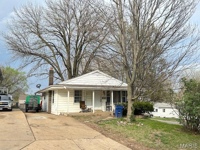 Charming 2-bedroom, 1-bath home in the highly-rated Pattonville School District! This well-maintained residence offers a fantastic opportunity for an investor. The home features a functional layout and great curb appeal on a quiet St. Ann street. Due to tenant occupancy, showings are limited.