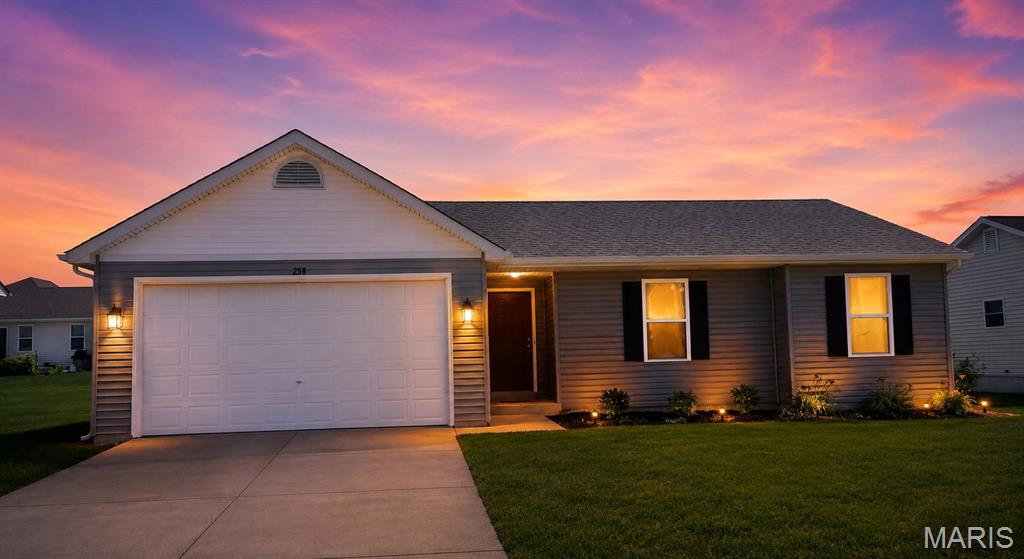 Warning: this ranch in Troy is so cute, you'll want to pinch its cheeks! As you step inside, you'll be greeted by a living room that's been fully decked out with new flooring, fresh paint, and overlooks the backyard - it's like a party waiting to happen! The kitchen is calling your name (and your inner chef) with its white appliances, new laminate countertops, and ample cabinetry, and don't even get me started on the backyard patio - it's the perfect size for a grill fest, outdoor gatherings, or simply enjoying a quiet morning coffee! The bedrooms are like a cozy little retreat, complete with new flooring, fresh paint, and plenty of natural light, and the basement is just begging to be turned into your own personal playground, home gym, movie theatre or home office. Oh, and did I mention the attached 2-car garage and convenient laundry closet in the kitchen Yeah, this house has it all... except for you, that is! It's the perfect blend of style, functionality, and comfort, and you'll love the neighborhood's quiet streets, nearby parks, and highly-rated schools. So what are you waiting for? Come see this adorable ranch for yourself and make it your dream home!