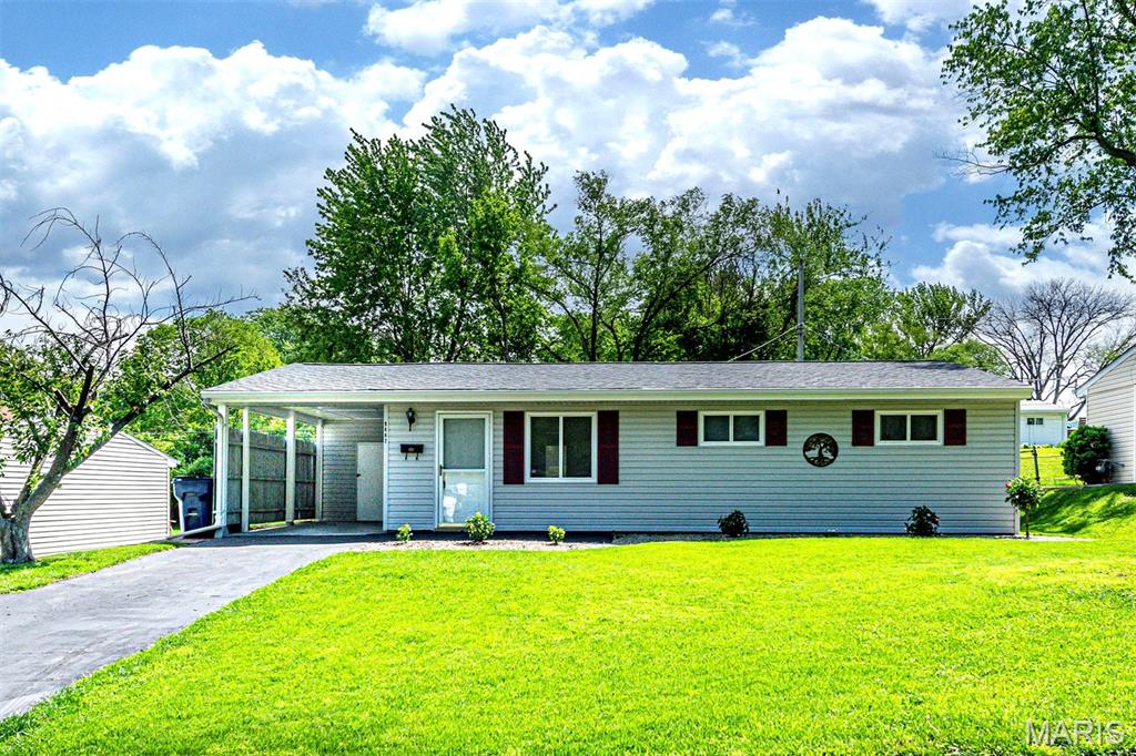 Move-in ready and thoughtfully updated! Welcome to this well-maintained ranch home at 9462 Margo Ann Ln in St. Louis—set on a generous lot with a wide-open backyard and convenient access to highways, shopping, and everyday amenities. 

Step inside to find brand-new LVP flooring (installed just 2 months ago) flowing through the main living areas, creating a clean, cohesive space that’s both stylish and durable. The kitchen features warm wood cabinetry, stainless steel appliances, and a functional layout with a breakfast bar that opens to the dining area—ideal for everyday living and entertaining. The light-filled living room offers a welcoming space to gather, with additional areas providing flexibility for a home office or secondary living space. Bedrooms are comfortably sized with good closet space and natural light.. Major updates include a new 100-amp electrical panel (2023), HVAC system (2018), and roof (2018), offering added peace of mind. The spacious, level backyard offers plenty of room to entertain, garden, or unwind, complete with a patio and storage shed, while the long driveway provides ample off-street parking.

Located in Woodson Terrace, residents enjoy low-cost access to the community pool and civic center, with parks just minutes away.
A strong option for both owner-occupants and investors, this home combines practical updates, usable space in a convenient location.