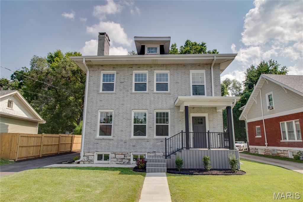Active MONDAY JULY 27th, 2026!! Welcome to this beautifully restored brick home. Where classic character meets modern convenience. This property offers the peace of mind that comes with extensive updates throughout, including new electrical, roof, windows, HVAC, water heater, flooring, appliances, bathrooms, and fresh finishes from top to bottom, just to name a few.

Inside and you'll appreciate the blend of timeless charm and contemporary style. The spacious living room features a striking fireplace and built-in bookshelves, creating a warm and inviting gathering space. The updated kitchen is designed for both everyday living and entertaining, offering solid surface countertops, stainless steel appliances, and abundant workspace.

With multiple bedrooms spread across three levels, this home provides flexibility for growing families, guests, home offices, or hobby spaces. A cozy reading nook adds character and creates the perfect spot to unwind with a favorite book. One of the upper-level bedrooms opens to a private covered balcony, offering a peaceful retreat to enjoy your morning coffee or evening relaxation.

Outside, the charm continues with a welcoming composite front porch, a covered rear deck ideal for entertaining, and a detached two car garage. The durable brick exterior adds curb appeal and lasting value, while the generous interior space provides room to spread out and make the home your own.

If you're looking for the character of an older home without the worry of major renovations, this extensively rebuilt property delivers the best of both worlds.