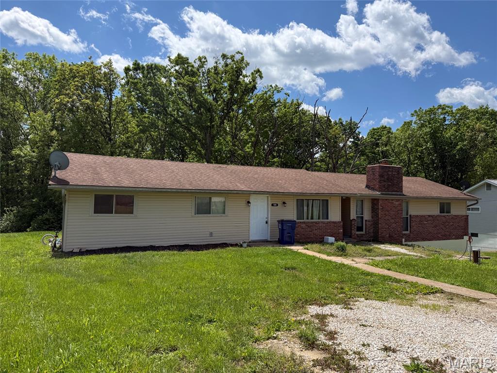 Investors check this out!  2 unit ranch style home, both units are currently rented, one is through 4/27 the other though 9/28. Each one is a 3 bed and 1.5 bath, right at $2,725 collected per month in total. Basement, backs to woods and located in a growing area!  Investment or live in one side and rent out the other, get a showing set up on this soon!