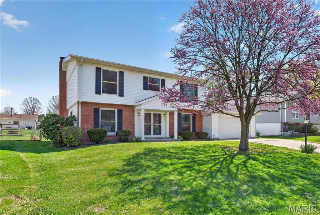 Completely renovated and full of timeless charm, this stunning two-story home offers the perfect blend of character and modern updates in a highly convenient location just minutes from Scott Air Force Base. Featuring 4 bedrooms, 2 full baths, and 1 half bath, this home has been thoughtfully updated from top to bottom while preserving elements that make it truly special. Step inside to find beautifully refinished hardwood floors flowing throughout much of the home, complemented by original tile flooring in select bathroom spaces that add a touch of classic charm. The main level offers a versatile layout including a spacious living room or flex space, a formal dining room ideal for gatherings, and a cozy family room complete with a fireplace—perfect for relaxing evenings at home. The completely renovated kitchen is a true standout, showcasing brand new cabinetry, countertops, appliances, flooring, modern light fixtures, and a stylish backsplash designed to impress.
Upstairs, you’ll find a spacious primary suite featuring its own private bathroom with a walk-in shower, along with three additional generously sized guest bedrooms and well-appointed baths to accommodate family or visitors comfortably.
Additional updates include a new roof, offering peace of mind for years to come. Outside, enjoy a nicely sized backyard with plenty of space for entertaining, play, or relaxation. With its blend of original character, modern upgrades, functional layout, and prime location, this move-in ready home is one you won’t want to miss! - Agent Owned.